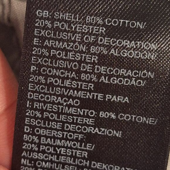 North Face Gray color button down size M - Picture 8 of 8